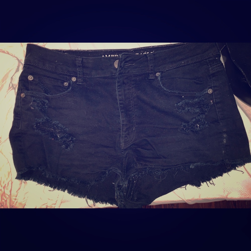 Size 12 high-rise festival shorts